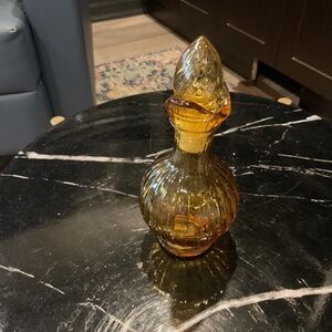 Amber bottle